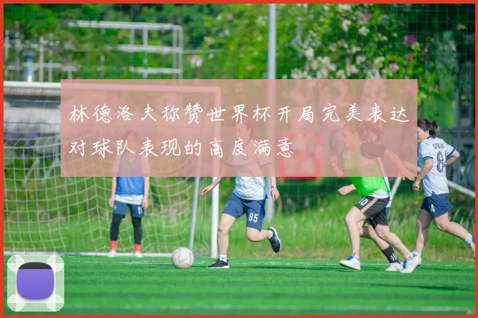 林德洛夫称赞世界杯开局完美表达对球队表现的高度满意